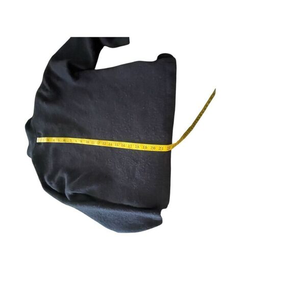 Woolrich Mens Navy Blue Striped Wool Long Sleeve 1/4 Metal Snap Sweater Large - Picture 8 of 9